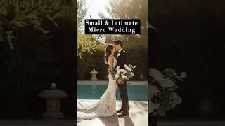 Micro Backyard Wedding AI Inspiration  #weddingshorts  #backyardwedding #microwedding