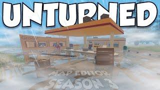 UNTURNED MAP EDITOR [ SE 3 ] Episode-9 : Gas Station