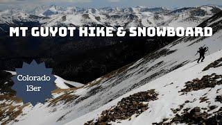 Colorado 13ers: Mt Guyot Hike & Snowboard/Ski Guide