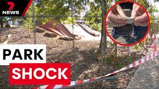 Asbestos scare at a playground in Melbourne’s west | 7 News Australia