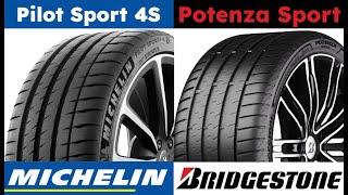 Bridgestone Potenza Sport vs Michelin Pilot Sport 4S