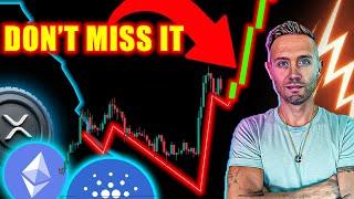 altcoin rocket loading. ethereum, xrp, and cardano charts look insane!