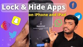 How to LOCK & HIDE Apps on iPhone and iPad? | FREE App