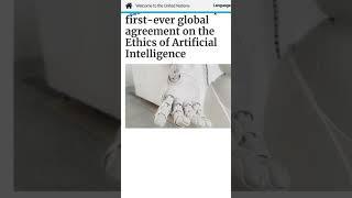 FIRST AI Ethics Agreement signed by 193 countries