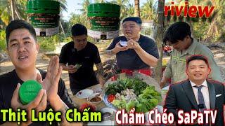 Ăn Thử "Chẩm Chéo Sapa Tv" Với Thịt Luộc Nước Dừa Sẽ Như Thế Nào || Ẩm Thực Trường Vlogs