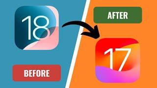 Downgrading iOS 18 to 17: Quick and Simple Tutorial!