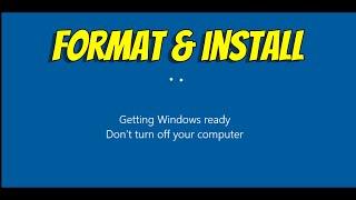 How To Format & Clean Install Windows 11