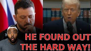 Zelensky FINDS OUT After REFUSING To APOLOGIZE As Trump PAUSES ALL Military Aid To Ukraine!