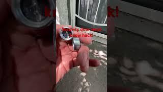 Must know hack on security door install! 