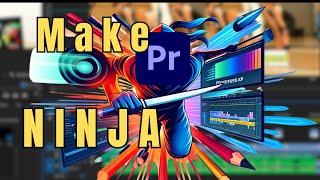 How To Make Premiere Pro 2024 run FASTER | Ninja techniques