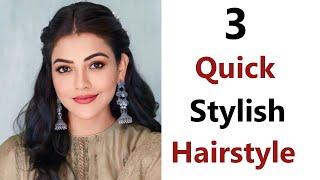 3 Quick Everyday Hairstyle - New & Easy Hairstyle | Hairstyle for Girls | hairstyles