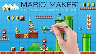 Super Mario Maker Wii U Game Play