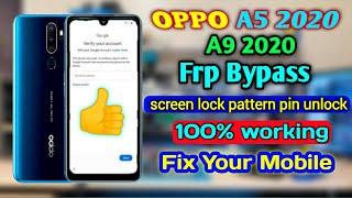 Oppo A5 2020 |A9 2020 Android 10,11 FRP Bypass Pattern Pin Reset Google Account Lock #Fixyourmobile