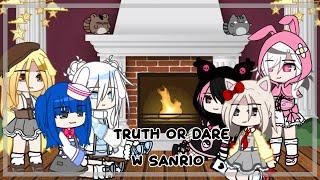 Truth or dare { w Sanrio characters} // gacha club //