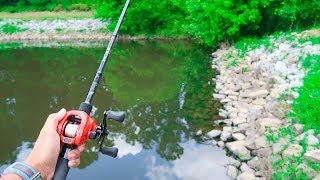 Summer Bass Fishing - WALMART Challenge!