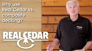 FAQ : Why Use Real Cedar vs Composite Decking? - Realcedar.com