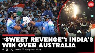 How India celebrated thrilling victory over Australia | Champions Trophy