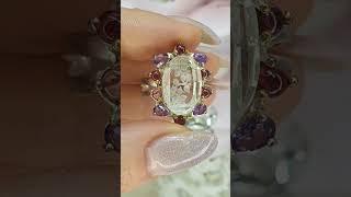 Резной празиолит 10800рр.19 #празиолит #резныекамни #серебротайланд