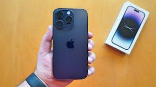 Unboxing iPhone 14 Pro Deep Purple!