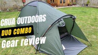 Gear review: Crua Outdoors Duo Combo. Tent and cocoon. Set up.