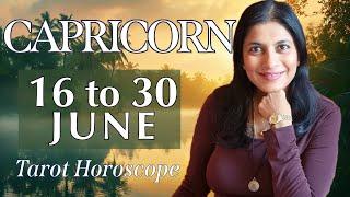 CAPRICORN Tarot reading from 16 to 30 June  2024