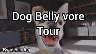 Dog Belly vore tour animation by plesiodog #[V- ANIM 3]