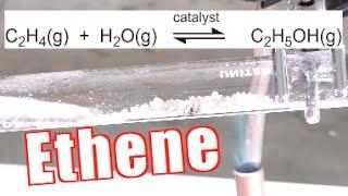 How to Make Ethene (Ethylene) - Catalytic Dehydration of Ethanol