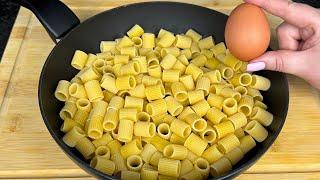 Just pour the eggs over the pasta! A simple recipe that will win you over with its taste!