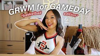 GRWM for GAMEDAY *freshman year @ SDSU*