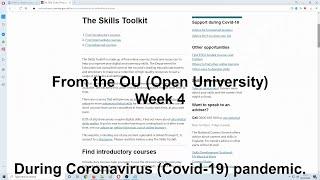 I took a Cyber Security (Open University) course, in Coronavirus (Covid-19) lock down