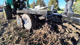 ATV Chisel Plow! Pitting Deere 1025R Gator vs. Honda Ridgeline in REAL-WORLD Test!