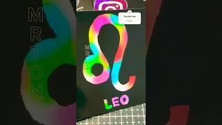 Easy drawing Leo Horoscope Sign #shortsdrawing #leo #horoscope #sign #astrology #scratchbook #diy