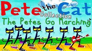 Pete The Cat The Petes Go Marching Collection | Pete The Cat Read Aloud Stories | KittyCat | 37Mins!