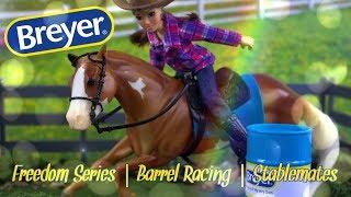 Breyer Horse Freedom Series PLUS Barrel Racer & We Paint Stablemates