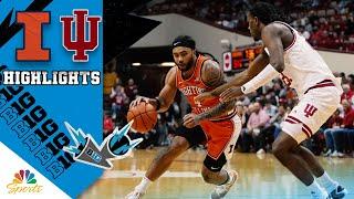 Illinois vs. Indiana | COLLEGE BASKETBALL HIGHLIGHTS | 1/14/25 | NBC Sports