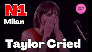 Taylor Swift CRIED for the UNEXPECTED chant she RECEIVES from Milan crowd during Eras Tour Night 1