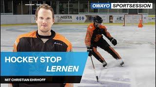 Eishockey Hockey Stop lernen: So kannst du im Eishockey bremsen – Schritt-für-Schritt-Anleitung