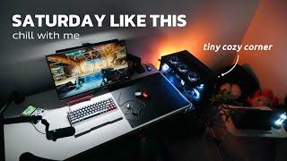 Gaming Vlog  Saturday Chill ️ Valorant & Retro Games | TEMU Cozy Corner Quick Tour