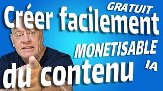 Gagner facilement de l'argent avec son blog avec de l'IA gratuite