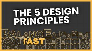 The 5 Design Principles (But in Web Design)