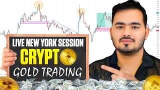 Crypto & Gold Live Trading || 23 May || The Trade Room -  Mayank Raj