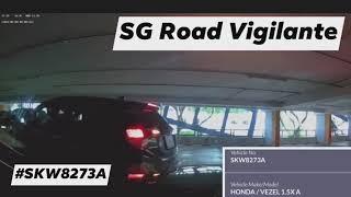 4feb2021 0900hrs#SKW8273A honda vezel reversed & hit camcar