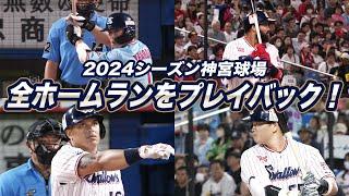 2024シーズン 神宮球場全選手ホームラン集