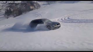 Audi Quattro vs BMW xDrive Comparison - Driving in snow 2019 ️