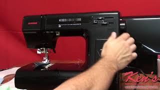 Janome HD3000BE Sewing Machine Demonstration by Ken's Sewing Center in Muscle Shoals, AL