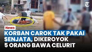 MENGENASKAN! Korban Carok Tak Pakai Senjata saat Dikeroyok 5 Orang, Kesehariannya Terkuak