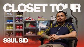 Closet Tour: @S8ULSID of @S8ULGG CLAN SHOWS US HIS SNEAKER COLLECTION!