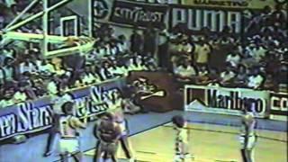 C1 - 1985 GTC vs Ginebra (3rd Pl - 2nd Half - RB career high)