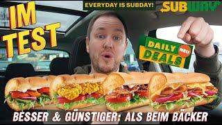 Subway: Alle 4 Daily Deals "2024" Subs im Test