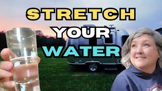 2 Weeks 20 Gallons?! PRO TIPS RV BOONDOCKING WATER: How to Double Your Time Dry Camping